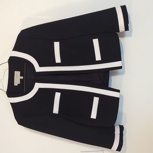 VGC Hobbs London cropped open blazer size 6